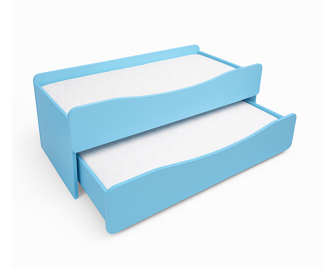 Дитяче ліжко 2-х секційне, ЛЕЛЕКА, 1435х649х585 мм.